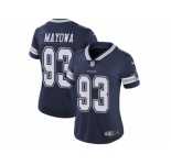 Women's Nike Dallas Cowboys #93 Benson Mayowa Vapor Untouchable Limited Navy Blue Team Color NFL Jersey