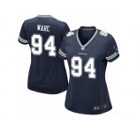 Women's Nike Dallas Cowboys #94 DeMarcus Ware Game Navy Blue Team Color NFL Jersey