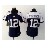 nike women nfl jerseys dallas cowboys #12 roger staubach blue[nike thankgivings]