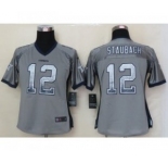 nike women nfl jerseys dallas cowboys #12 roger staubach grey[Elite drift fashion]