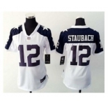 nike women nfl jerseys dallas cowboys #12 roger staubach white[nike thankgivings]