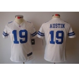 nike women nfl jerseys dallas cowboys #19 austin white[nike limited]