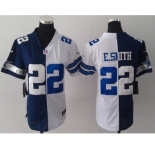 nike women nfl jerseys dallas cowboys #22 e.smitth blue-white[Elite split]