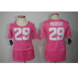 nike women nfl jerseys dallas cowboys #29 murray pink[breast cancer awareness]