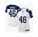 nike women nfl jerseys dallas cowboys #46 alfred morris white[nike thankgivings]