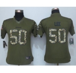 nike women nfl jerseys dallas cowboys #50 sean lee army green[nike Limited Salute To Service]
