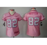 nike women nfl jerseys dallas cowboys #82 witten pink[2012 nike love]