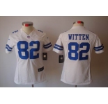 nike women nfl jerseys dallas cowboys #82 witten white[nike limited]