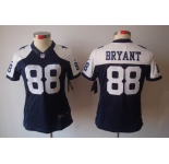 nike women nfl jerseys dallas cowboys #88 bryant blue[nike limited throwback]