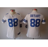 nike women nfl jerseys dallas cowboys #88 bryant white[nike limited]