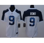 nike women nfl jerseys dallas cowboys #9 romo grey blue[nike limited thankgivings]