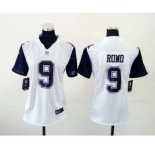 nike women nfl jerseys dallas cowboys #9 romo white[nike throwback]