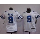 nike women nfl jerseys dallas cowboys #9 romo white[nike]