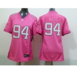 nike women nfl jerseys dallas cowboys #94 ware pink[2012 nike love]