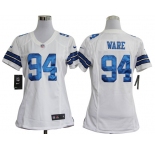 nike women nfl jerseys dallas cowboys #94 ware white[nike]
