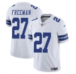 Youth Dallas Cowboys #27 Royce Freeman White Vapor Untouchable Limited Stitched Football Jersey
