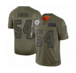Youth Dallas Cowboys #54 Jaylon Smith Limited Camo 2019 Salute to Service Football Jersey