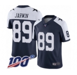 Youth Dallas Cowboys #89 Blake Jarwin Navy Blue Throwback Alternate Vapor Untouchable Limited Player 100th Season Football Jersey