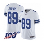 Youth Dallas Cowboys #89 Blake Jarwin White Vapor Untouchable Limited Player 100th Season Football Jersey
