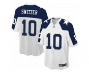 Youth Nike Dallas Cowboys #10 Ryan Switzer Game White Throwback Alternate NFL Jersey