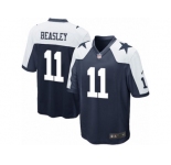 Youth Nike Dallas Cowboys #11 Cole Beasley Game Navy Blue Throwback Alternate NFL Jersey