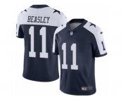 Youth Nike Dallas Cowboys #11 Cole Beasley Vapor Untouchable Limited Navy Blue Throwback Alternate NFL Jersey