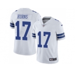 Youth Nike Dallas Cowboys #17 Allen Hurns White Stitched NFL Vapor Untouchable Limited Jersey