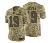 Youth Nike Dallas Cowboys #19 Amari Cooper Limited Camo 2018 Salute to Service NFL Jersey