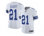 Youth Nike Dallas Cowboys #21 Ezekiel Elliott Vapor Untouchable Limited White NFL Jersey