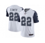Youth Nike Dallas Cowboys #22 Emmitt Smith Limited White Rush NFL Jersey