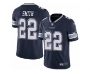 Youth Nike Dallas Cowboys #22 Emmitt Smith Vapor Untouchable Limited Navy Blue Team Color NFL Jersey
