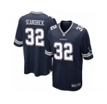 Youth Nike Dallas Cowboys #32 Orlando Scandrick Game Navy Blue Team Color NFL Jersey