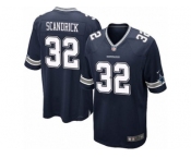 Youth Nike Dallas Cowboys #32 Orlando Scandrick Game Navy Blue Team Color NFL Jersey