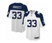 Youth Nike Dallas Cowboys #33 Tony Dorsett Game White Throwback Alternate NFL Jersey
