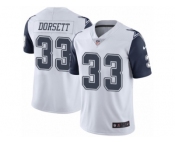 Youth Nike Dallas Cowboys #33 Tony Dorsett Limited White Rush NFL Jersey