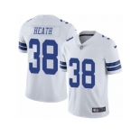 Youth Nike Dallas Cowboys #38 Jeff Heath Vapor Untouchable Limited White NFL Jersey