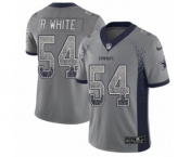 Youth Nike Dallas Cowboys #54 Randy White Limited Gray Rush Drift Fashion NFL Jersey