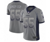 Youth Nike Dallas Cowboys #55 Leighton Vander Esch Limited Gray Rush Drift Fashion NFL Jersey