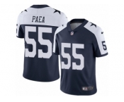 Youth Nike Dallas Cowboys #55 Stephen Paea Vapor Untouchable Limited Navy Blue Throwback Alternate NFL Jersey