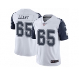 Youth Nike Dallas Cowboys #65 Ronald Leary Limited White Rush NFL Jersey