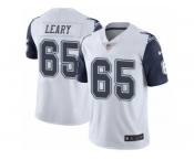 Youth Nike Dallas Cowboys #65 Ronald Leary Limited White Rush NFL Jersey