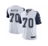 Youth Nike Dallas Cowboys #70 Zack Martin Limited White Rush NFL Jersey