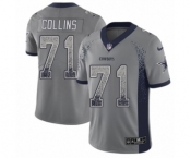 Youth Nike Dallas Cowboys #71 La'el Collins Limited Gray Rush Drift Fashion NFL Jersey