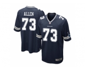 Youth Nike Dallas Cowboys #73 Larry Allen Navy Blue Stitched NFL jersey