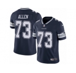 Youth Nike Dallas Cowboys #73 Larry Allen Vapor Untouchable Limited Navy Blue Team Color NFL Jersey