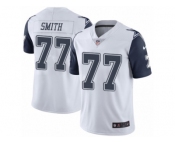 Youth Nike Dallas Cowboys #77 Tyron Smith Limited White Rush NFL Jersey