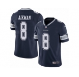 Youth Nike Dallas Cowboys #8 Troy Aikman Vapor Untouchable Limited Navy Blue Team Color NFL Jersey