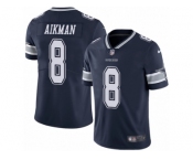 Youth Nike Dallas Cowboys #8 Troy Aikman Vapor Untouchable Limited Navy Blue Team Color NFL Jersey