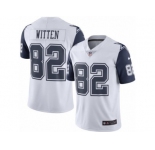 Youth Nike Dallas Cowboys #82 Jason Witten Limited White Rush NFL Jersey