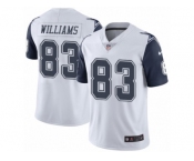 Youth Nike Dallas Cowboys #83 Terrance Williams Limited White Rush NFL Jersey